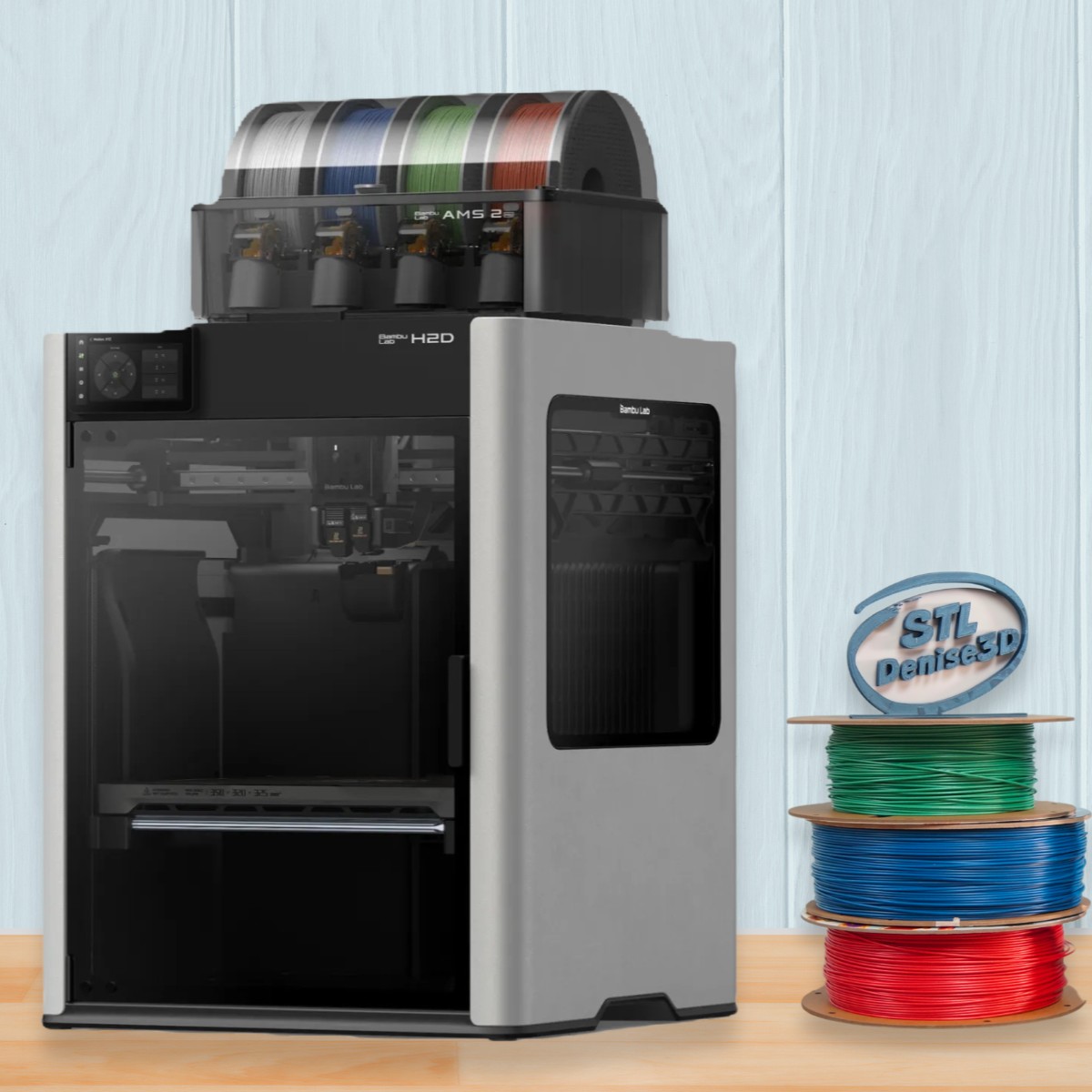Bambu Lab H2D: Seriously Crafty ⋆ stlDenise3D
